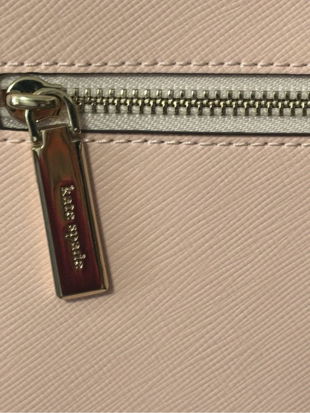 Kate Spade Staci Medium L-Zip Wristlet in Saffiano Leather